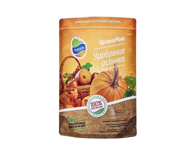 Удобрение осеннее ОрганикМикс 850г