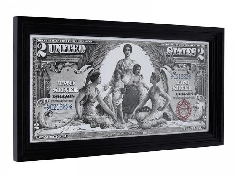 Картина - принт Silver Certificate Science Art