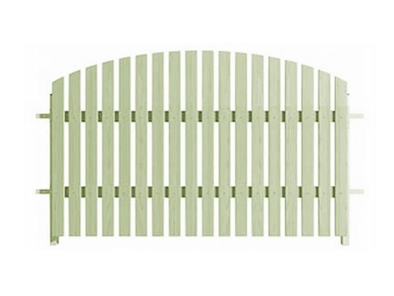 Секция заборная Волна Штакет KD-Green 2.0*3.0